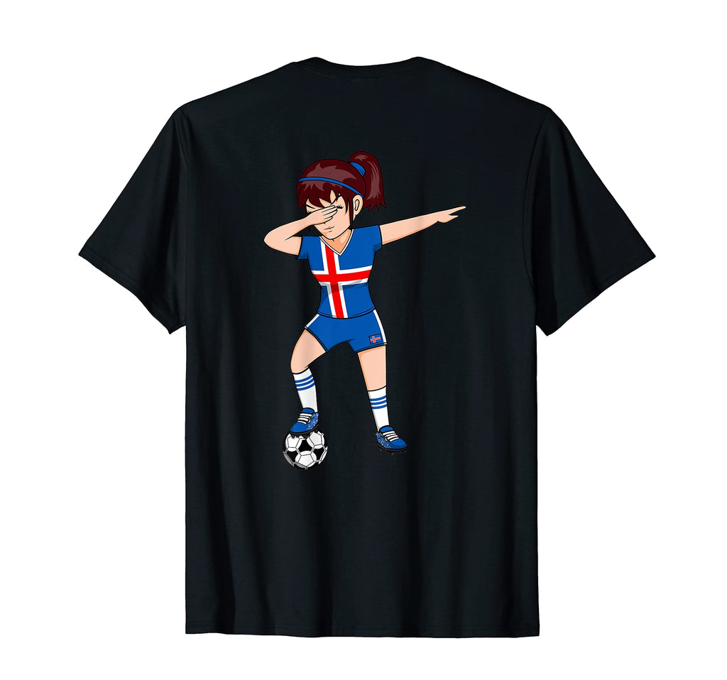 Dabbing Soccer Iceland Jersey Icelandic T-Shirt - Aesthetic Graphic Unisex - T-Shirt, Sweatshirt, Hoodie