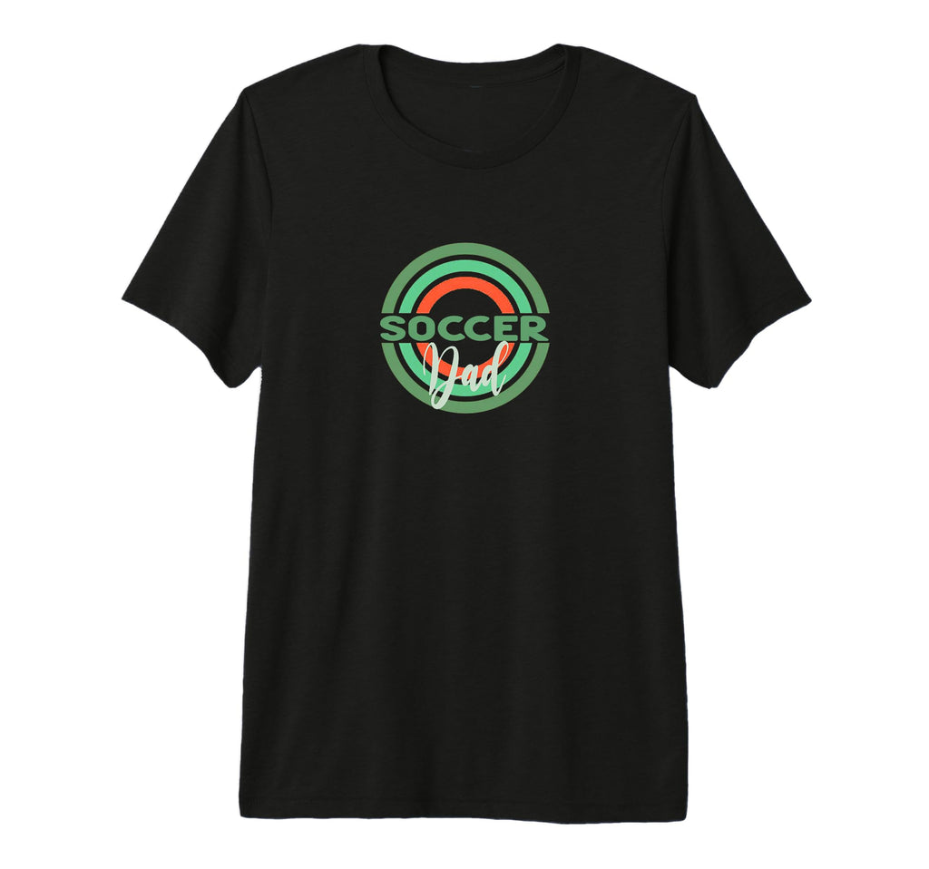 Soccer Dad Modern Soccer Circles T-Shirt - Fun Novelty Design Men Women - T-Shirt, Sweatshirt, Hoodie