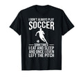 Soccer Art Soccer Player Football T-Shirt - Minimalist Print Men Women - T-Shirt, Sweatshirt, Hoodie