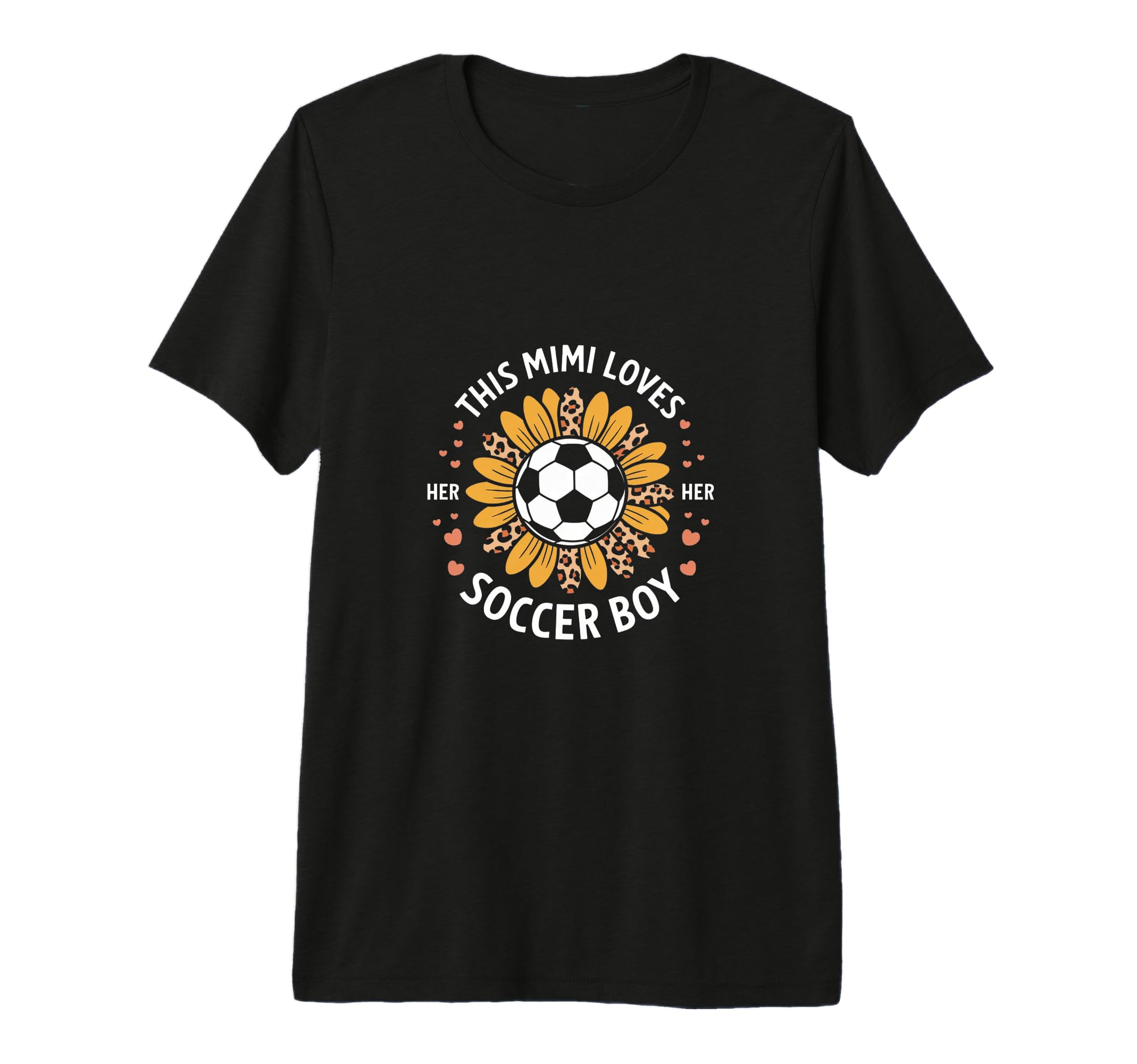 This Mimi Loves Her Soccer Soccer T-Shirt - Trendy Graphic Men Women - T-Shirt, Sweatshirt, Hoodie