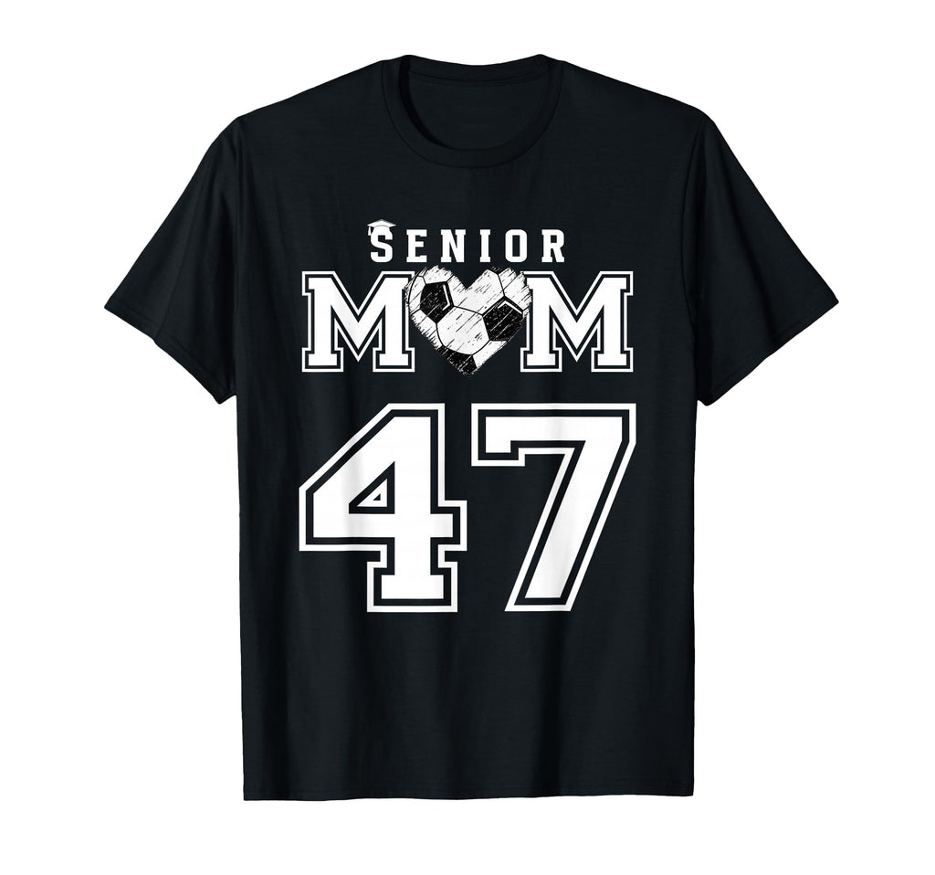 Proud Senior Soccer Mom Custom T-Shirt - Casual Everyday Wear for Adults - T-Shirt, Sweatshirt, Hoodie