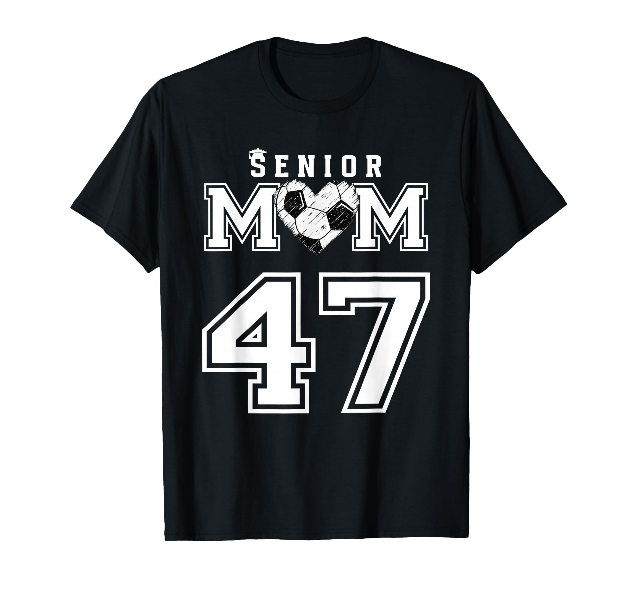 Proud Senior Soccer Mom Custom T-Shirt - Casual Everyday Wear for Adults - T-Shirt, Sweatshirt, Hoodie