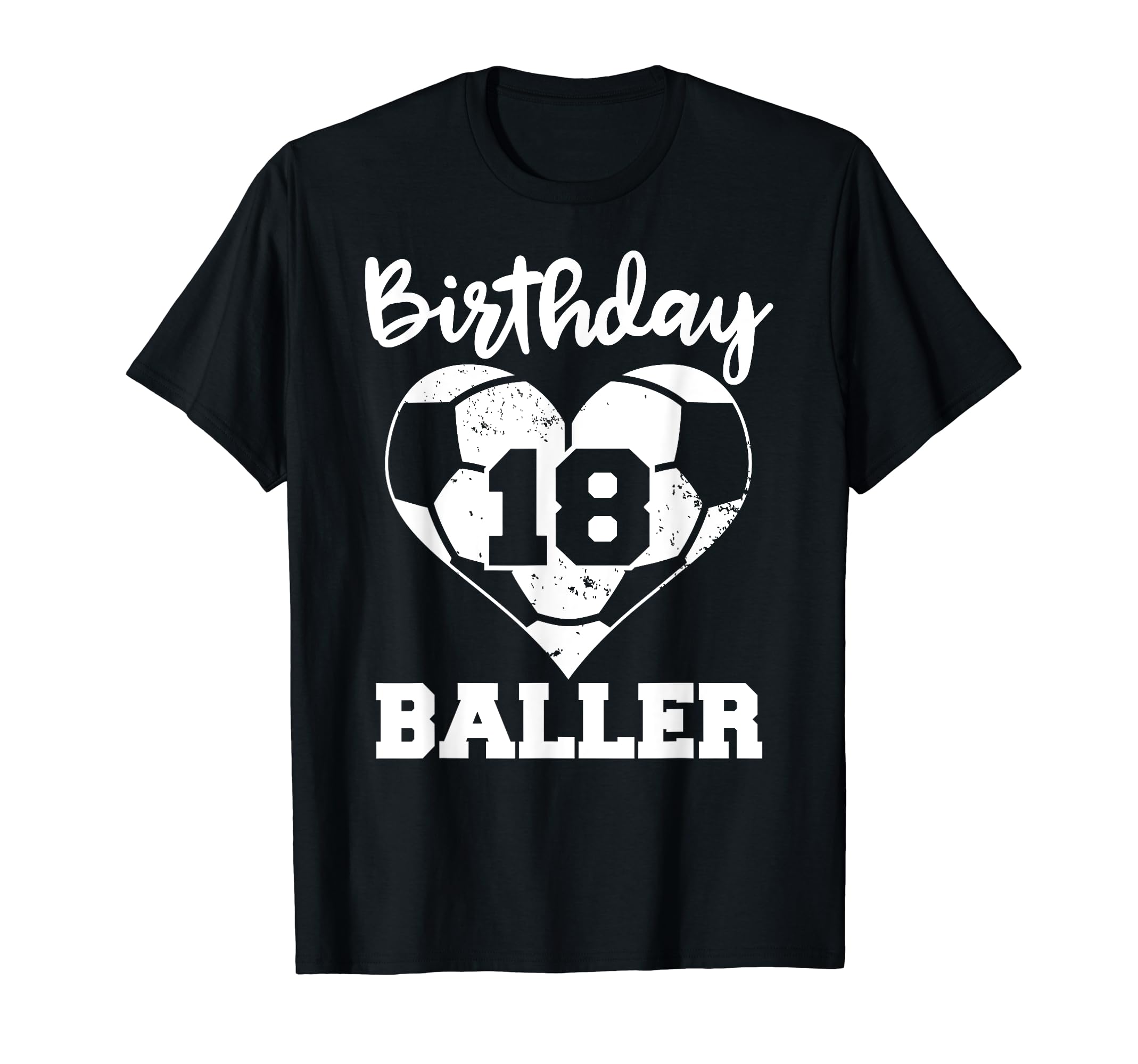 18Th Birthday Baller Funny 18 Year Old T-Shirt - Minimalist Print Unisex - T-Shirt, Sweatshirt, Hoodie