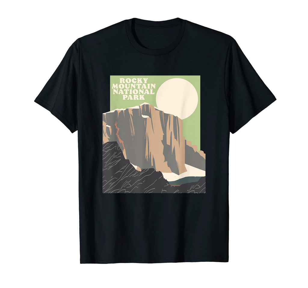 Rocky Mountain National Park Peak Estes T-Shirt - Trendy Graphic Men Women - T-Shirt, Sweatshirt, Hoodie