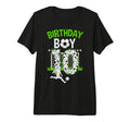 Birthday Soccer 10 Year Old Who T-Shirt - Aesthetic Graphic Men Women - T-Shirt, Sweatshirt, Hoodie