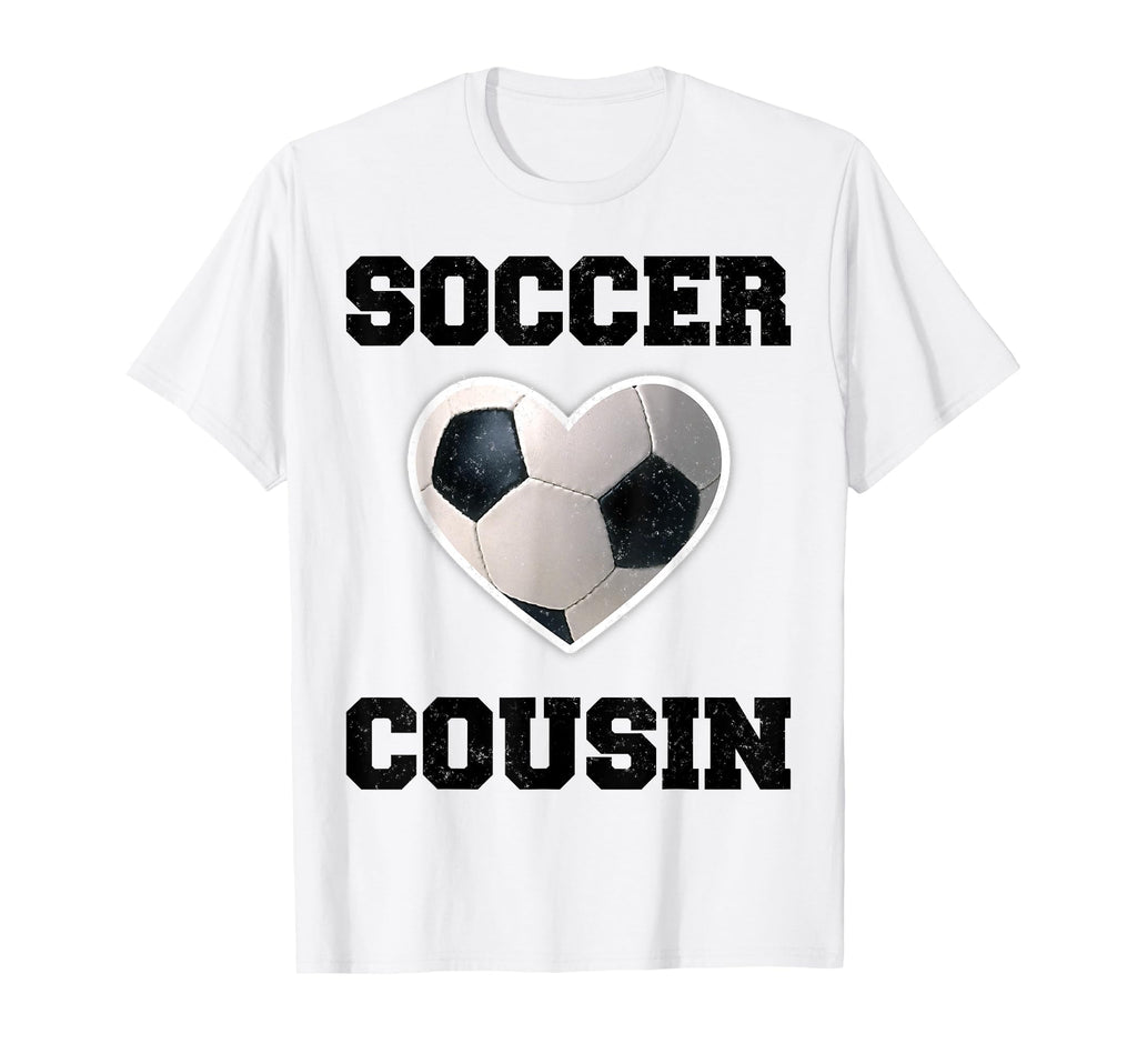 Soccer Cousin Family Matching Sport T-Shirt - Minimalist Print for Adults - T-Shirt, Sweatshirt, Hoodie