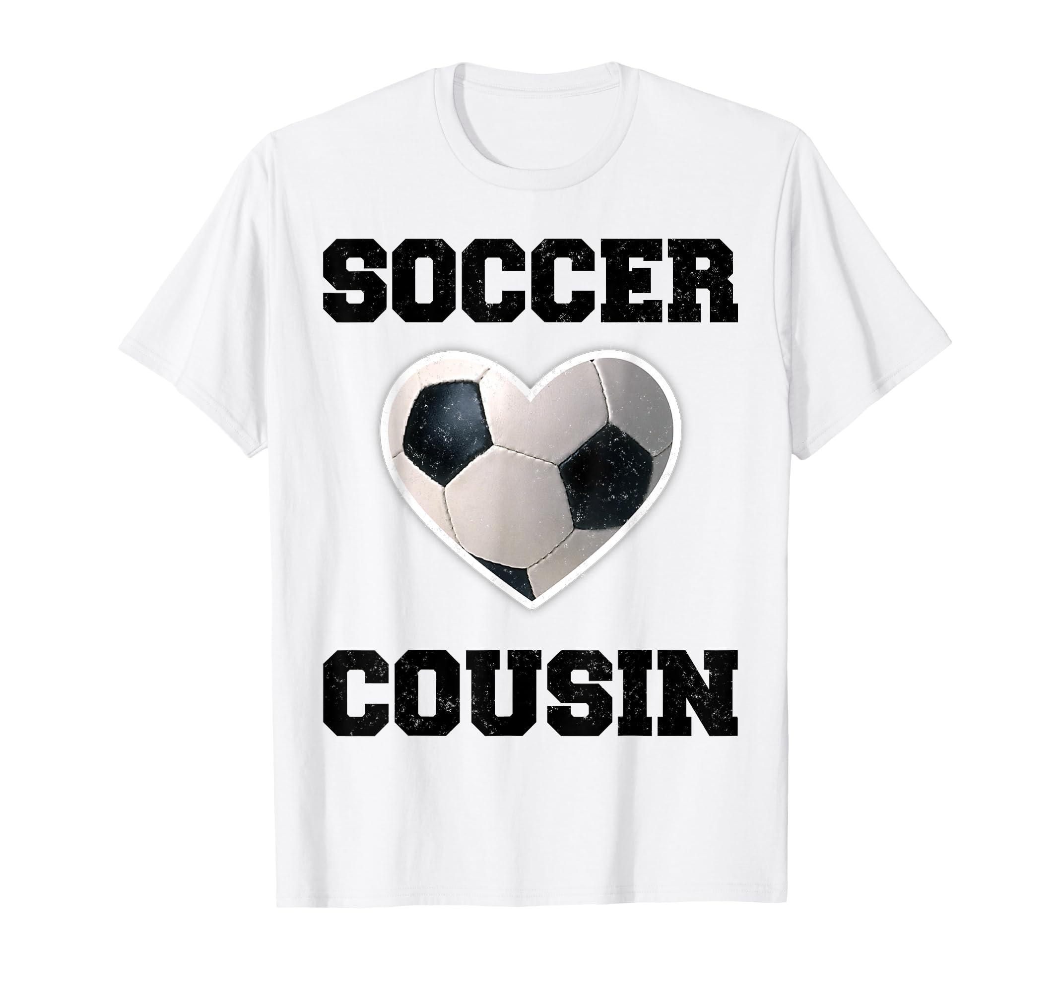 Soccer Cousin Family Matching Sport T-Shirt - Minimalist Print for Adults - T-Shirt, Sweatshirt, Hoodie