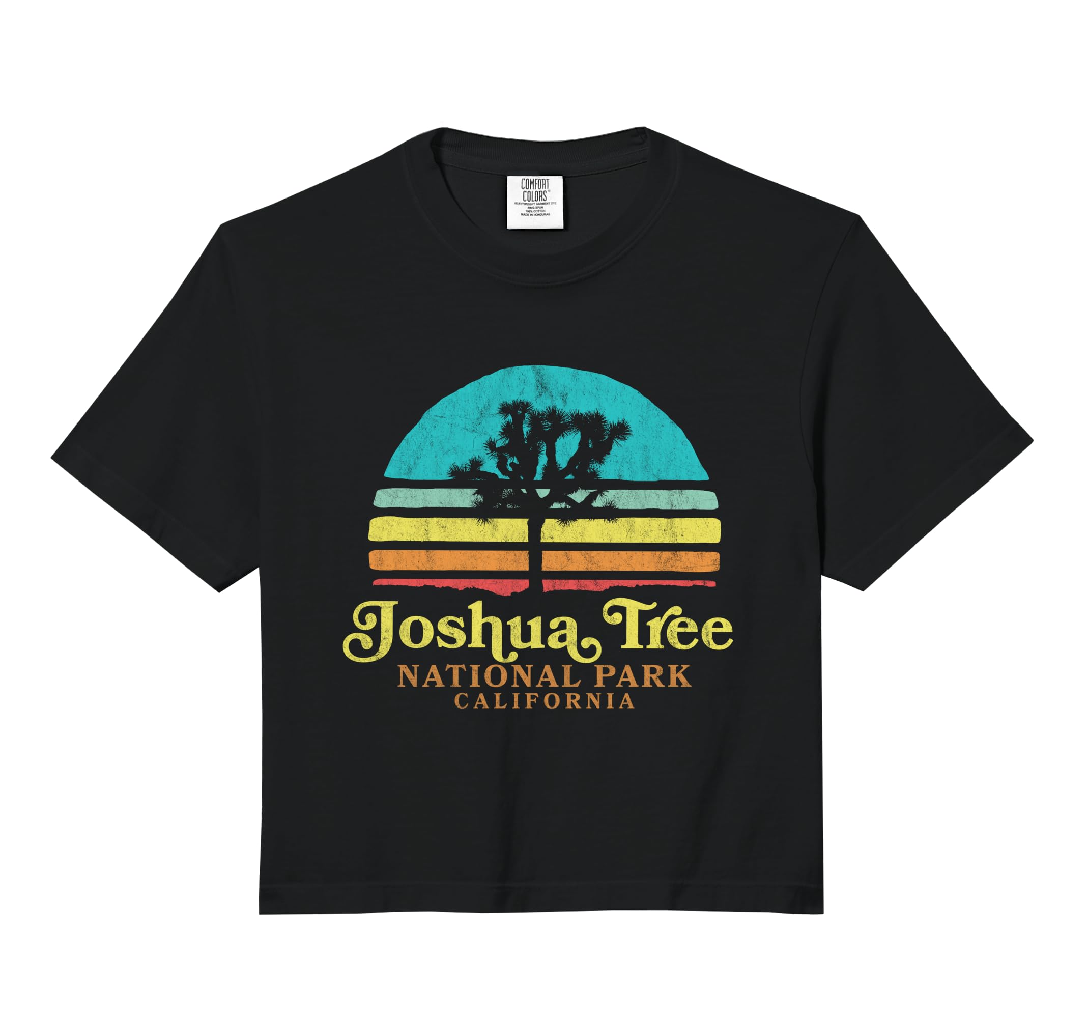 Joshua Tree National Park Comfort Colors Hoodie - Graphic Print Men Women - T-Shirt, Sweatshirt, Hoodie