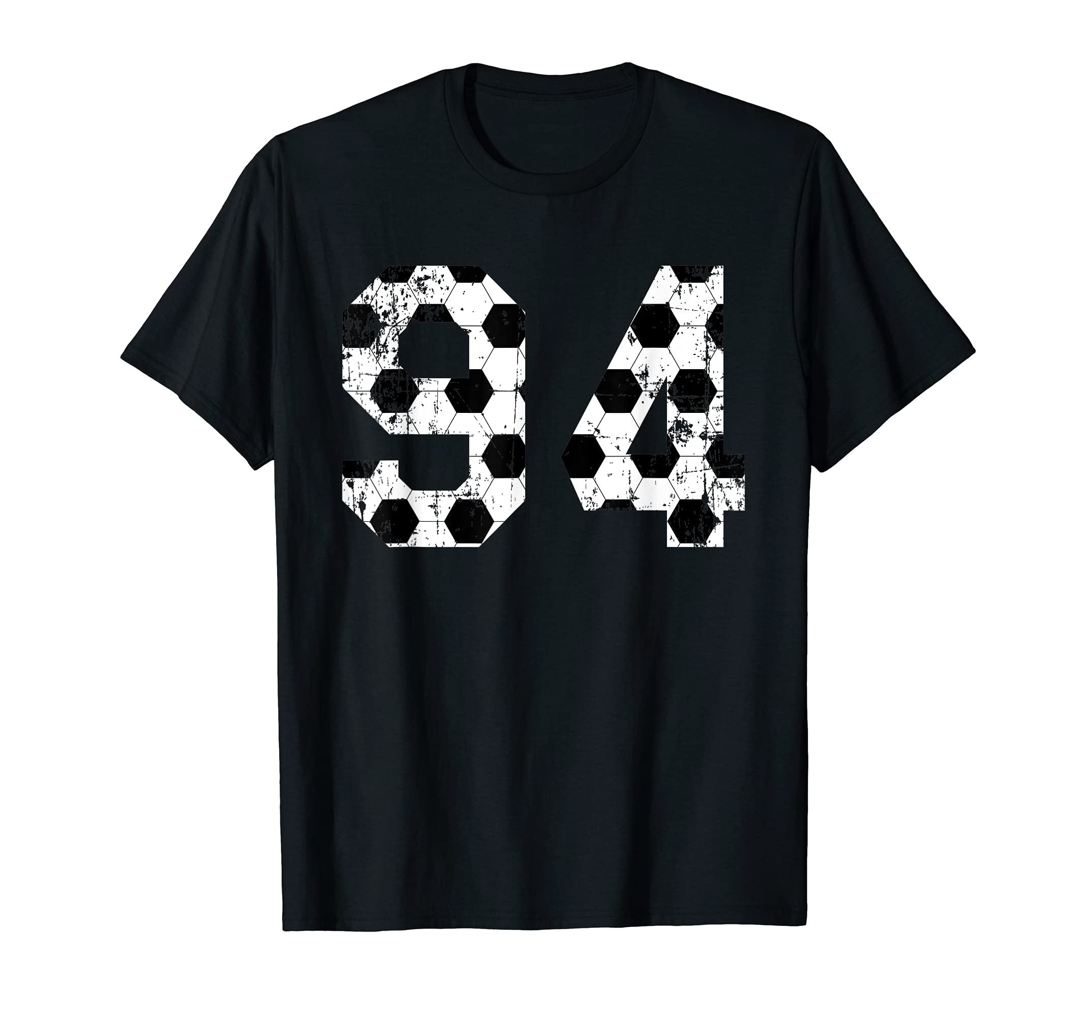 Soccer 94 Jersey Number T-Shirt - Streetwear Style for Adults - T-Shirt, Sweatshirt, Hoodie