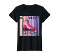 13 Year Old Roller Skating Birthday T-Shirt - Casual Everyday Wear Unisex - T-Shirt, Sweatshirt, Hoodie