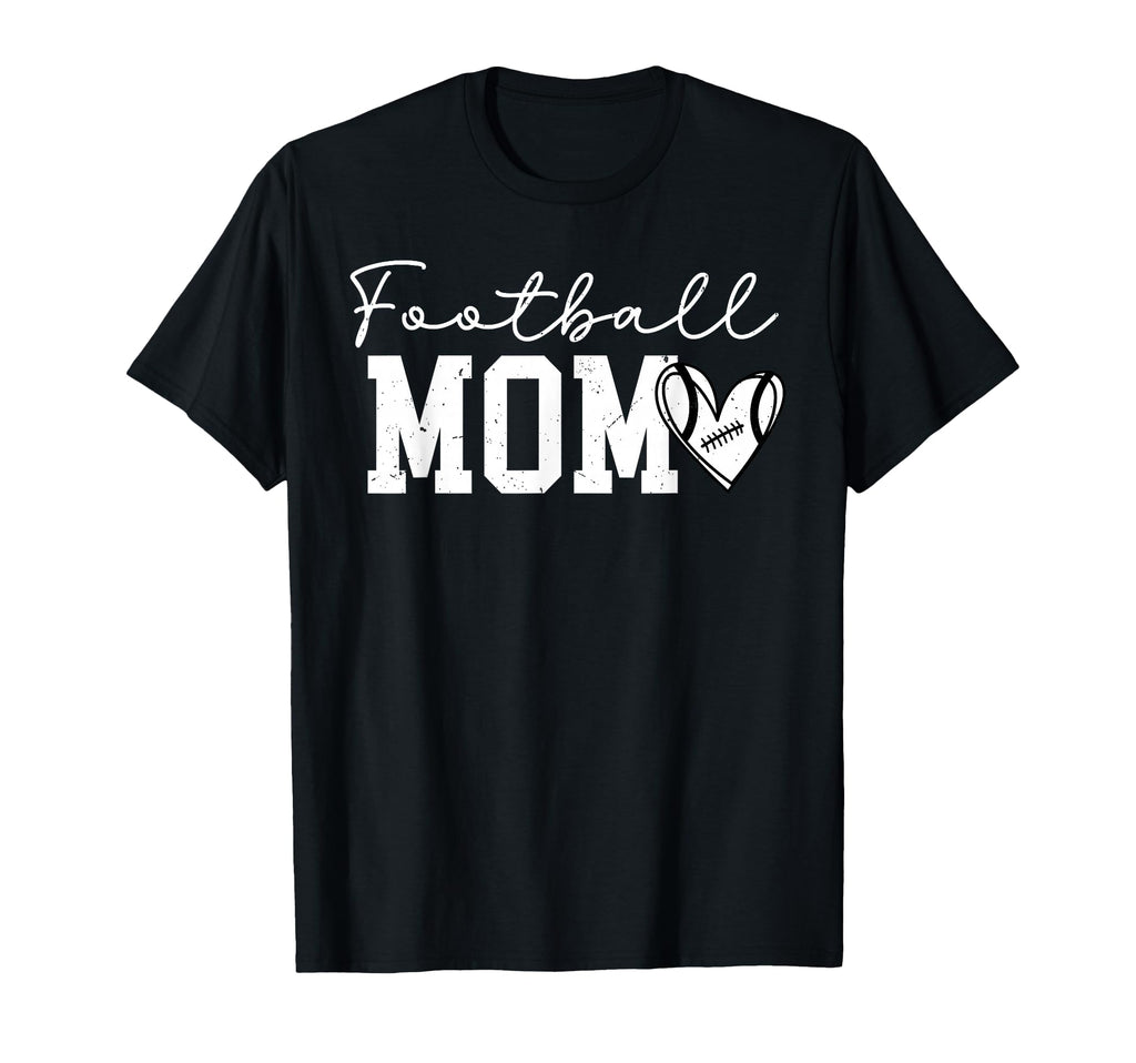 Football Mom Mama Football Game Day Sports T-Shirt - Unique Graphic Unisex - T-Shirt, Sweatshirt, Hoodie