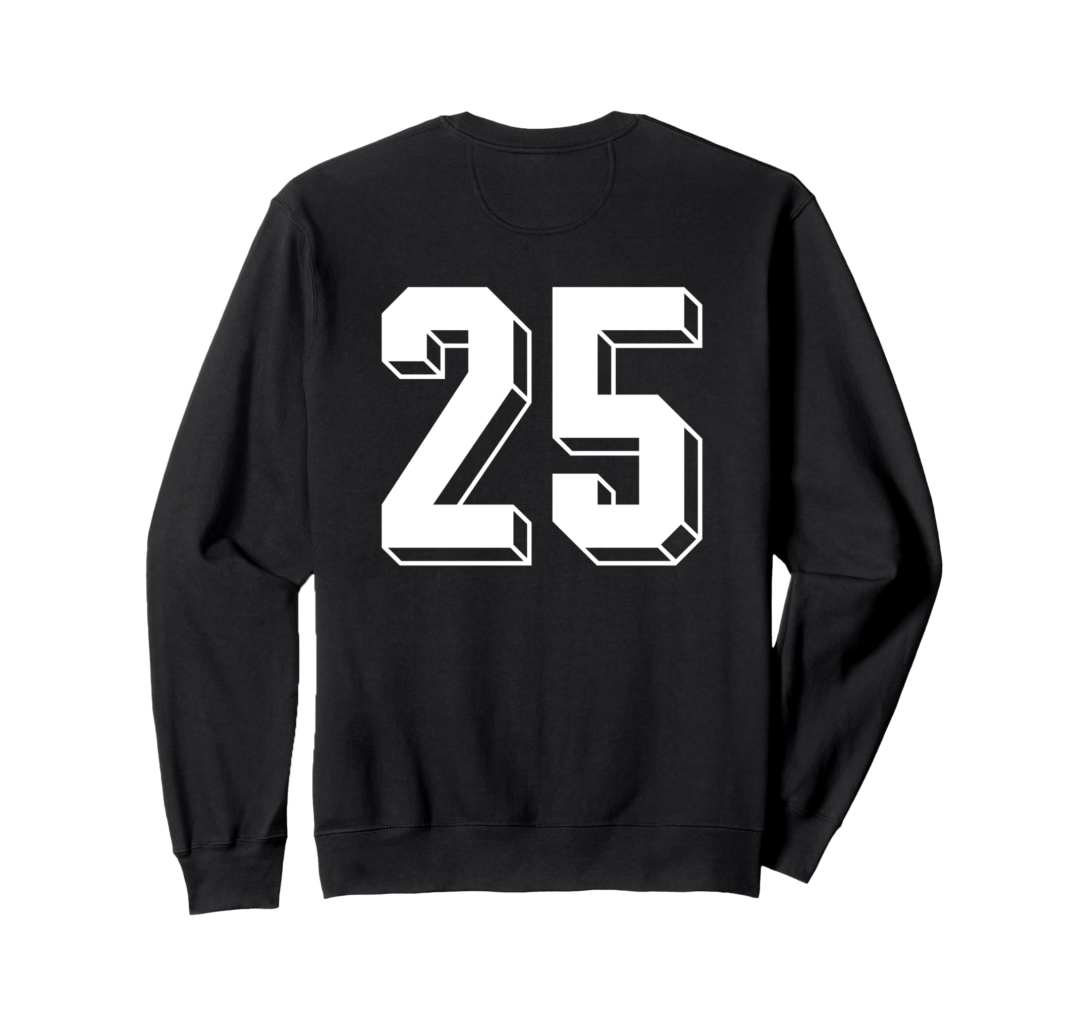 Number 25 Backside 80S 90S Team Sweatshirt - Unique Graphic for Adults - T-Shirt, Sweatshirt, Hoodie