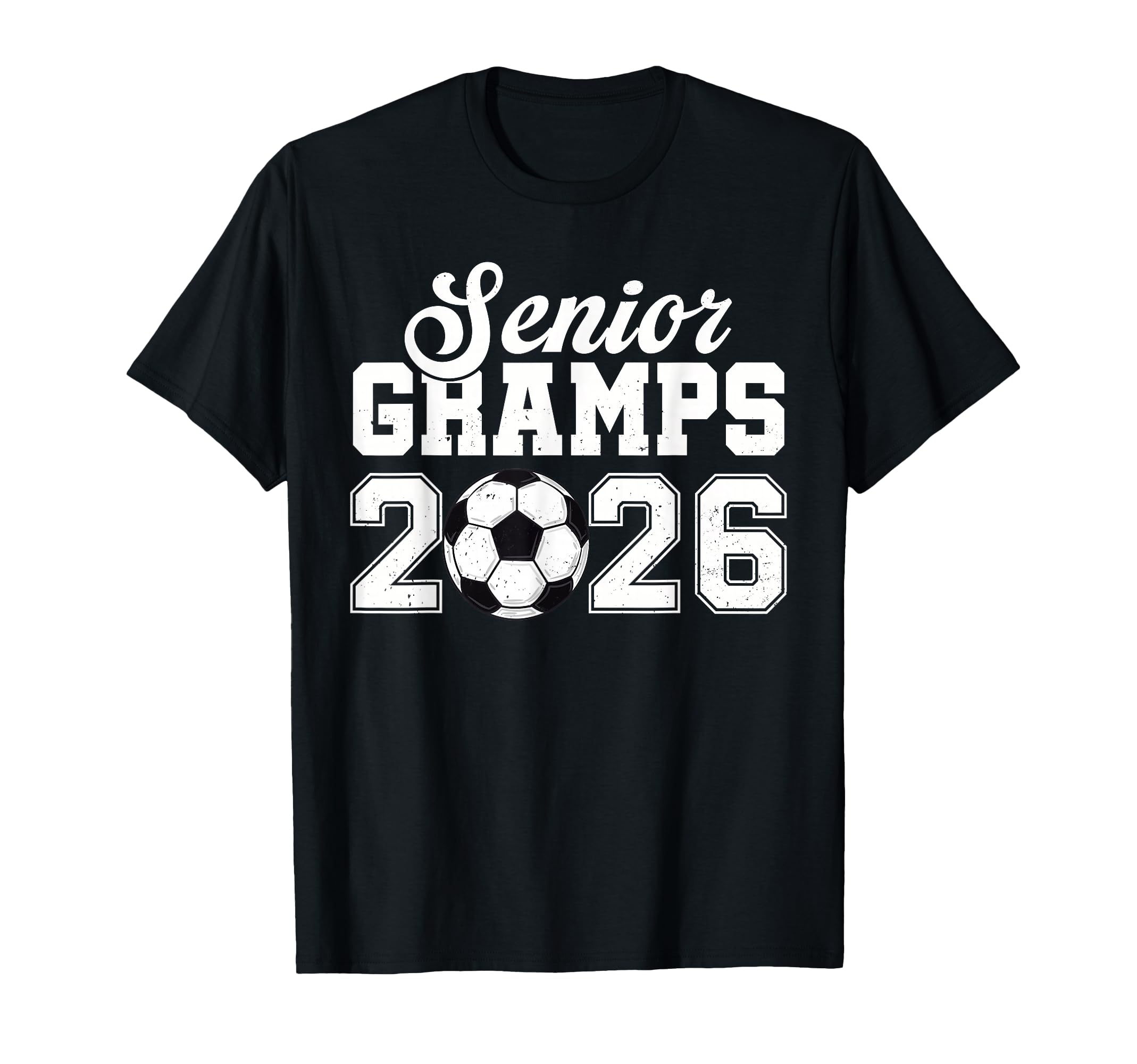 Senior Soccer Gramps 2026 Class 2026 T-Shirt - Custom Art Print Unisex - T-Shirt, Sweatshirt, Hoodie