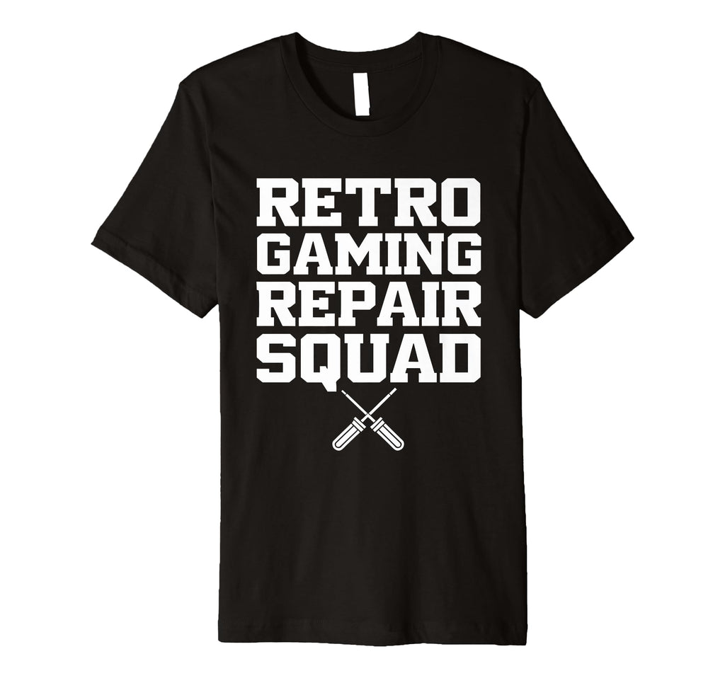 Gaming Repair Console Restoration T-Shirt - Custom Art Print for Adults - T-Shirt, Sweatshirt, Hoodie