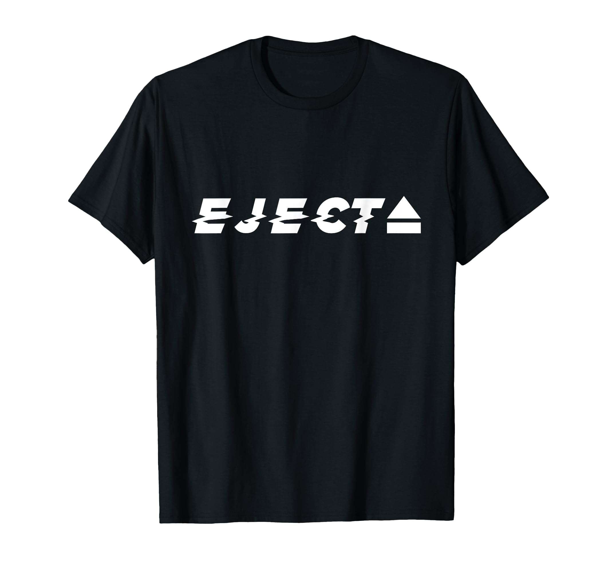 Eject Glitch Vhs Button Depression T-Shirt - Casual Everyday Wear Unisex - T-Shirt, Sweatshirt, Hoodie