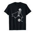 Skeleton Soccer Funny Halloween Party T-Shirt - Graphic Print for Adults - T-Shirt, Sweatshirt, Hoodie