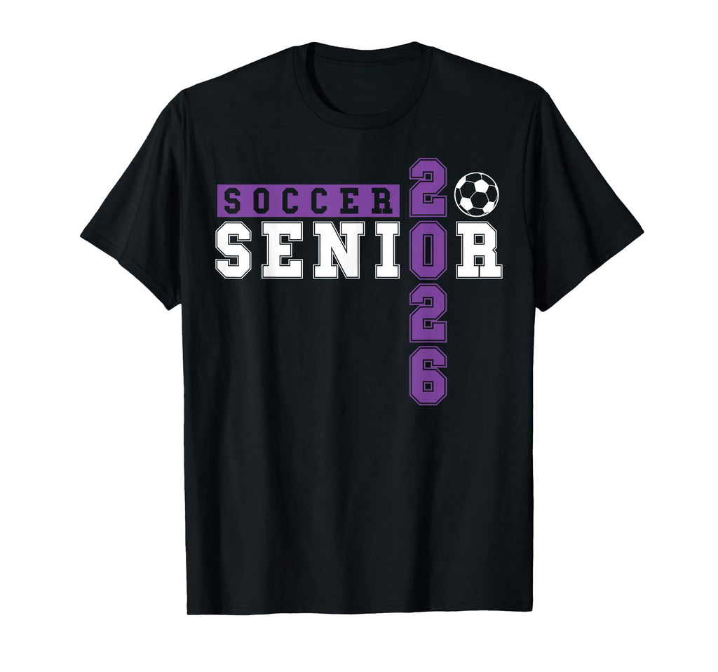 Soccer Senior Night Soccer Senior 2026 T-Shirt - Custom Art Print Unisex - T-Shirt, Sweatshirt, Hoodie