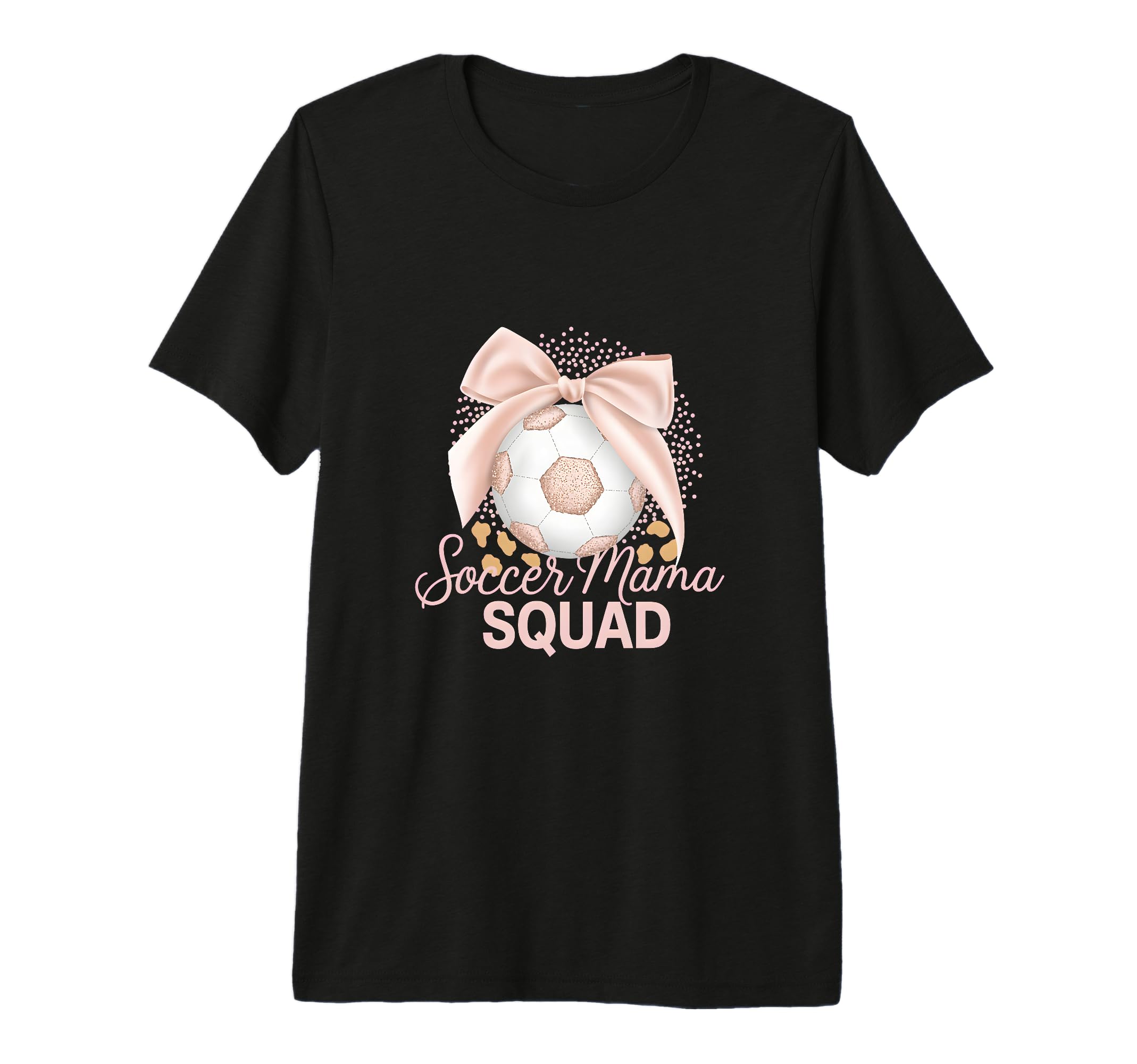 Soccer Mama Squad Coquette Sideline T-Shirt - Unique Graphic Men Women - T-Shirt, Sweatshirt, Hoodie