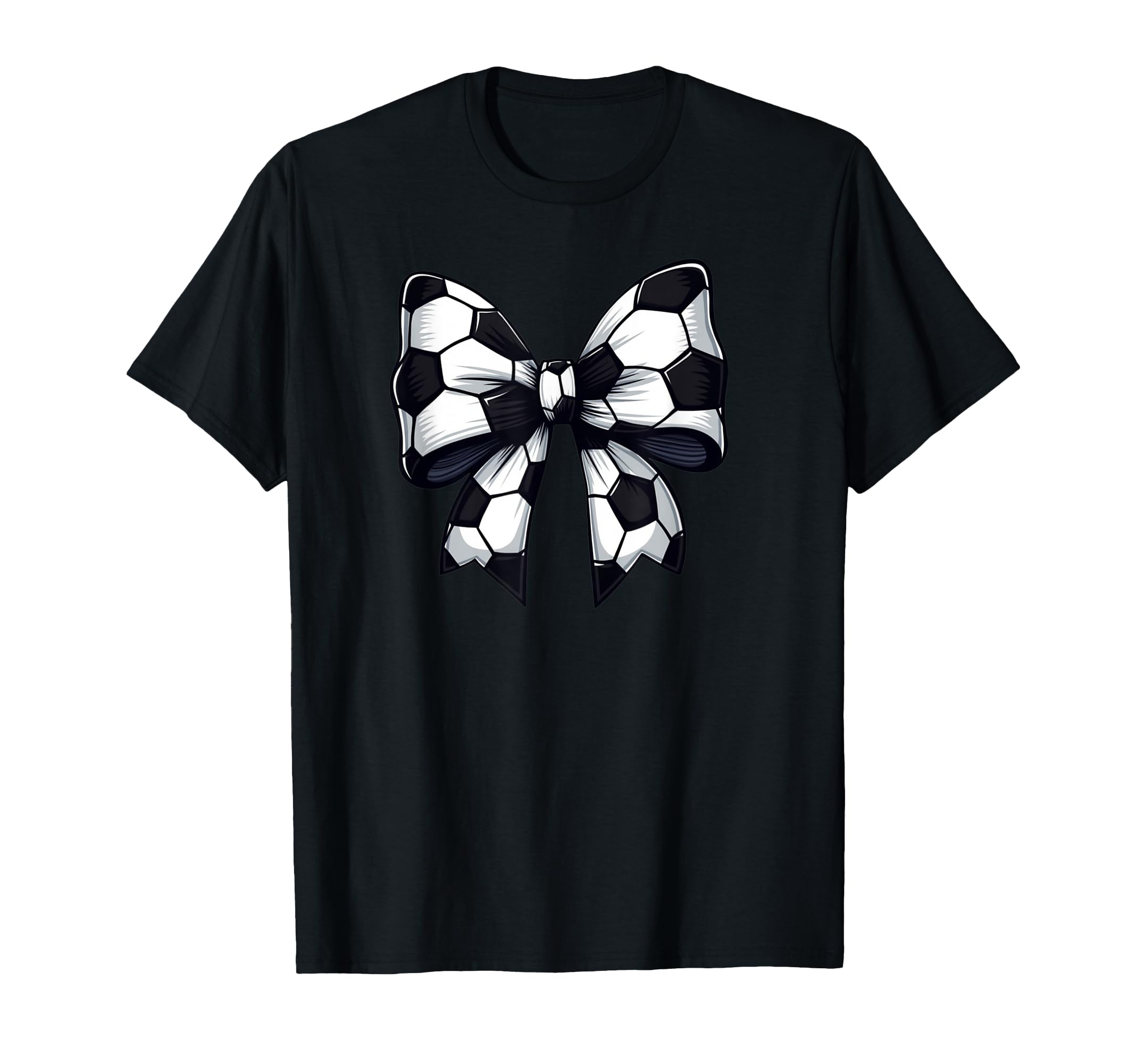 Soccer Coquette Bow Soccer Team Game Day T-Shirt - Novelty Apparel Unisex - T-Shirt, Sweatshirt, Hoodie