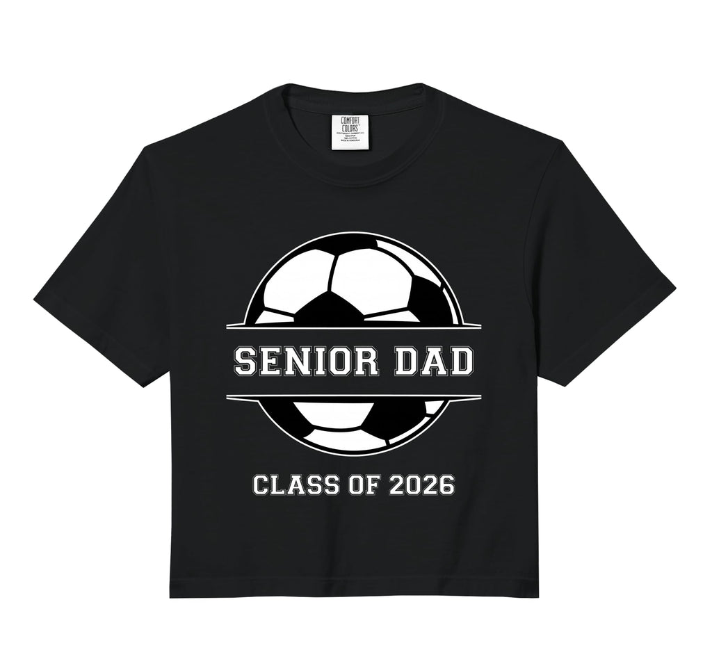 Senior Dad Soccer Class 2026 Hoodie - Casual Everyday Wear for Adults - T-Shirt, Sweatshirt, Hoodie