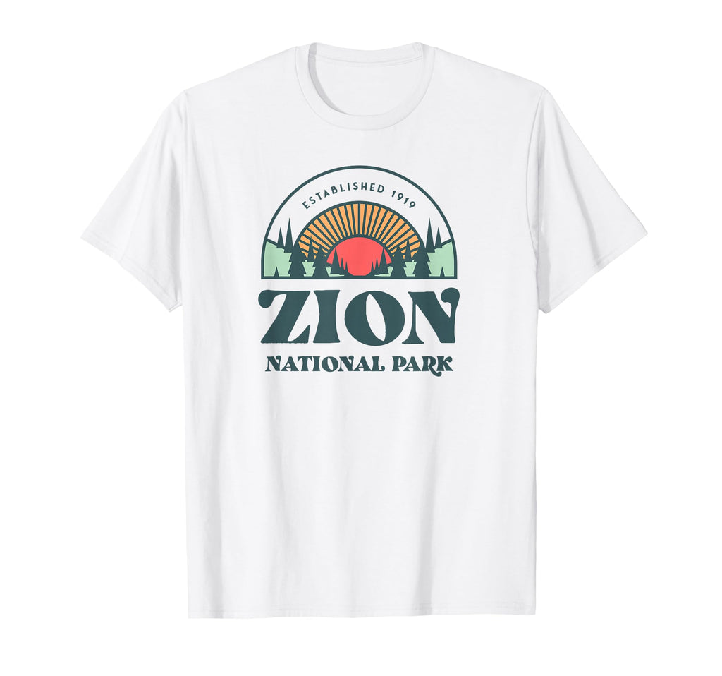 Utah Zion National Park T-Shirt - Fun Novelty Design for Adults - T-Shirt, Sweatshirt, Hoodie
