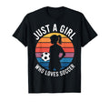 Soccer Players Just Who Loves Soccer T-Shirt - Unique Graphic Men Women - T-Shirt, Sweatshirt, Hoodie