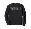 Flag Football Coach Team Trainer Sweatshirt - Trendy Graphic Men Women - T-Shirt, Sweatshirt, Hoodie