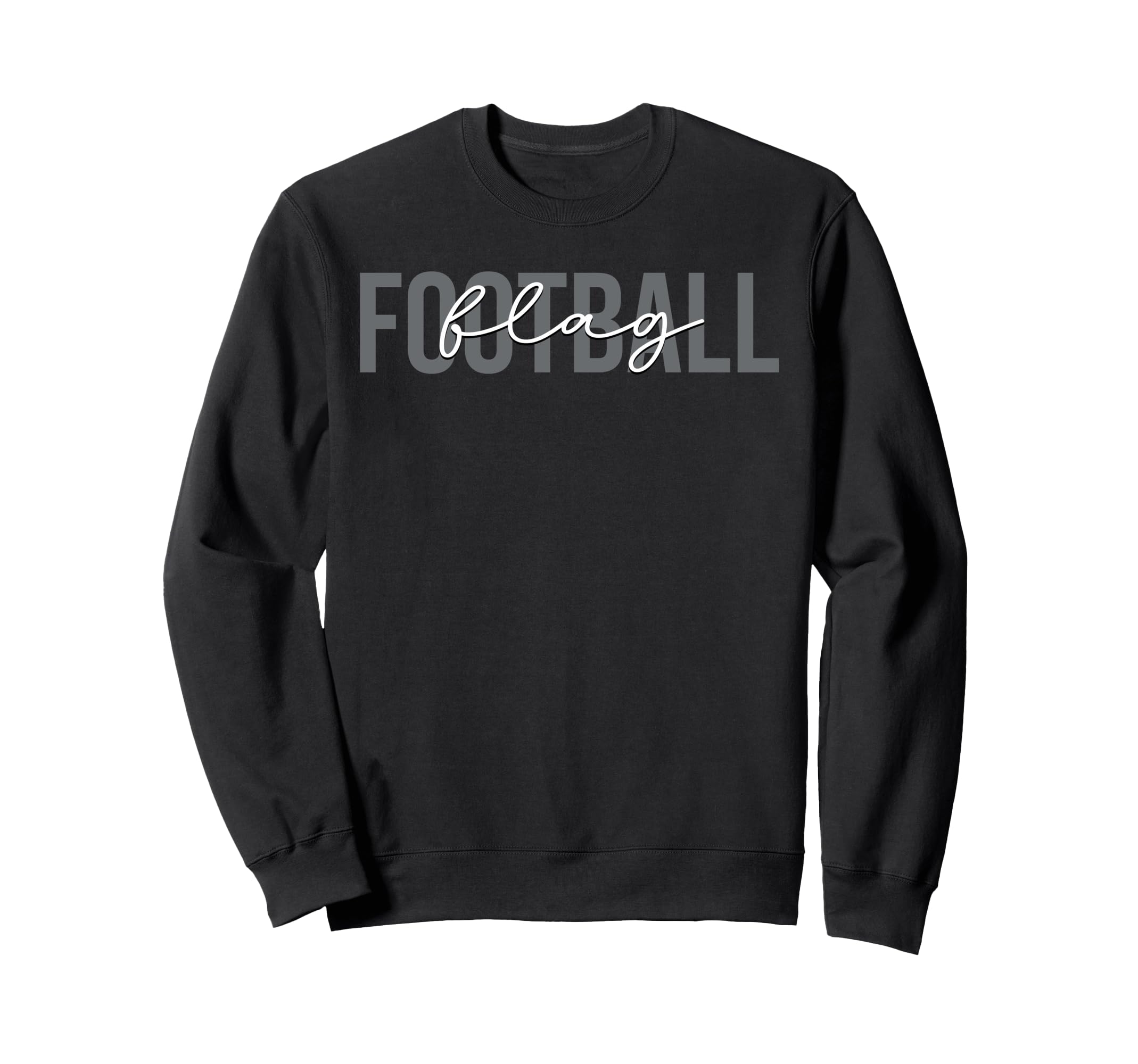 Flag Football Coach Team Trainer Sweatshirt - Trendy Graphic Men Women - T-Shirt, Sweatshirt, Hoodie