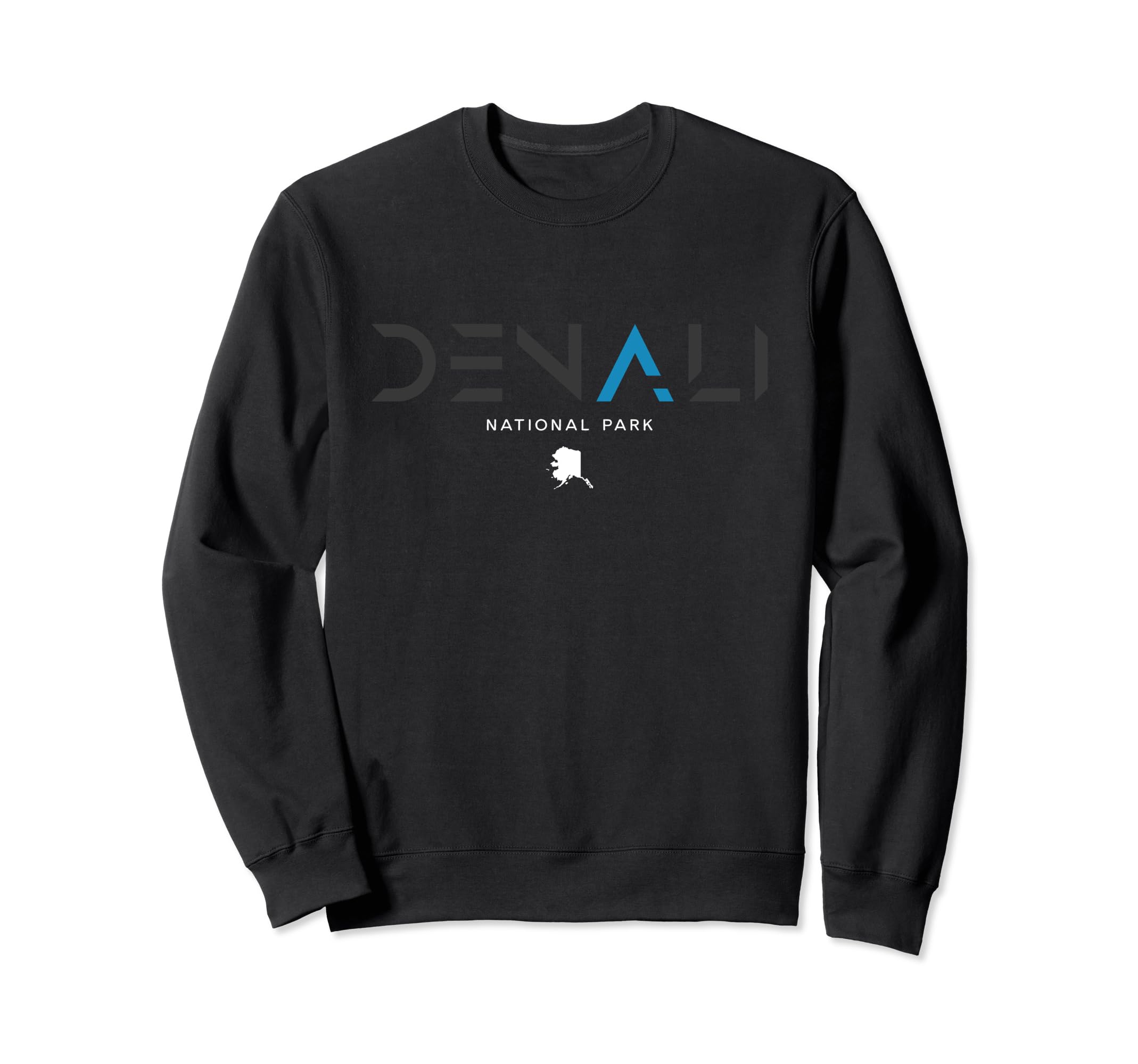 Denali National Park Alaska Tonal Sweatshirt - Fun Novelty Design Men Women - T-Shirt, Sweatshirt, Hoodie