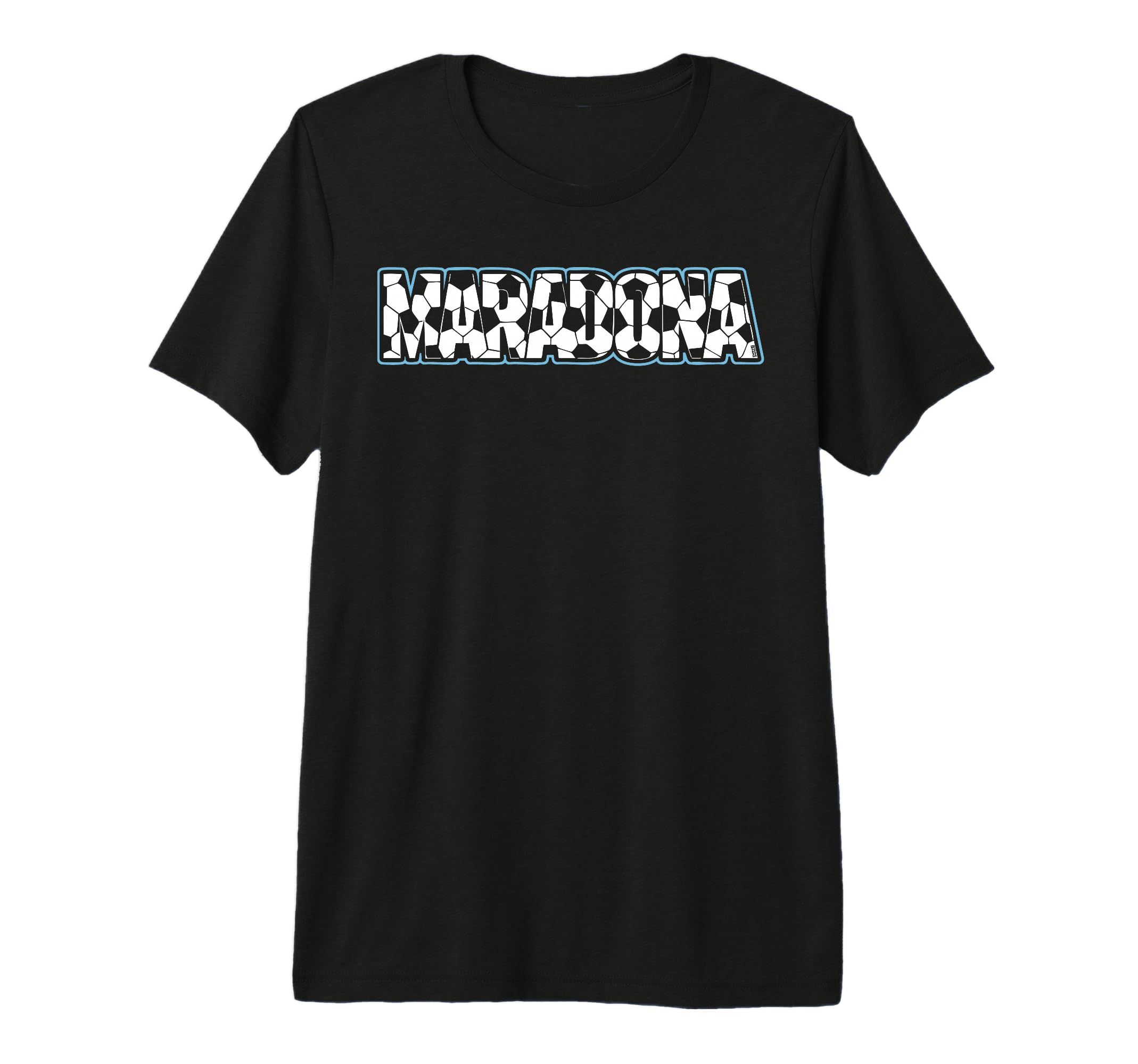 Diego Maradona Football Pattern Soccer T-Shirt - Minimalist Print Unisex - T-Shirt, Sweatshirt, Hoodie