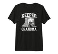 Ice Hockey Keeper Grandma Hockey Goalie T-Shirt - Unique Graphic Unisex - T-Shirt, Sweatshirt, Hoodie