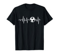 Soccer Heartbeat Soccer Lover Soccer T-Shirt - Trendy Graphic Unisex - T-Shirt, Sweatshirt, Hoodie