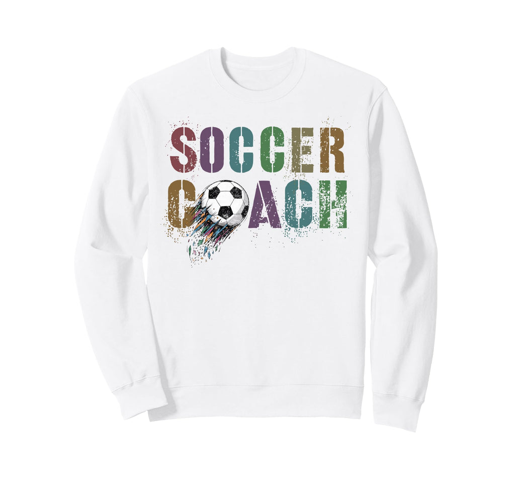 Soccer Coach Scoring Club Coach Cleats Sweatshirt - Novelty Apparel Unisex - T-Shirt, Sweatshirt, Hoodie
