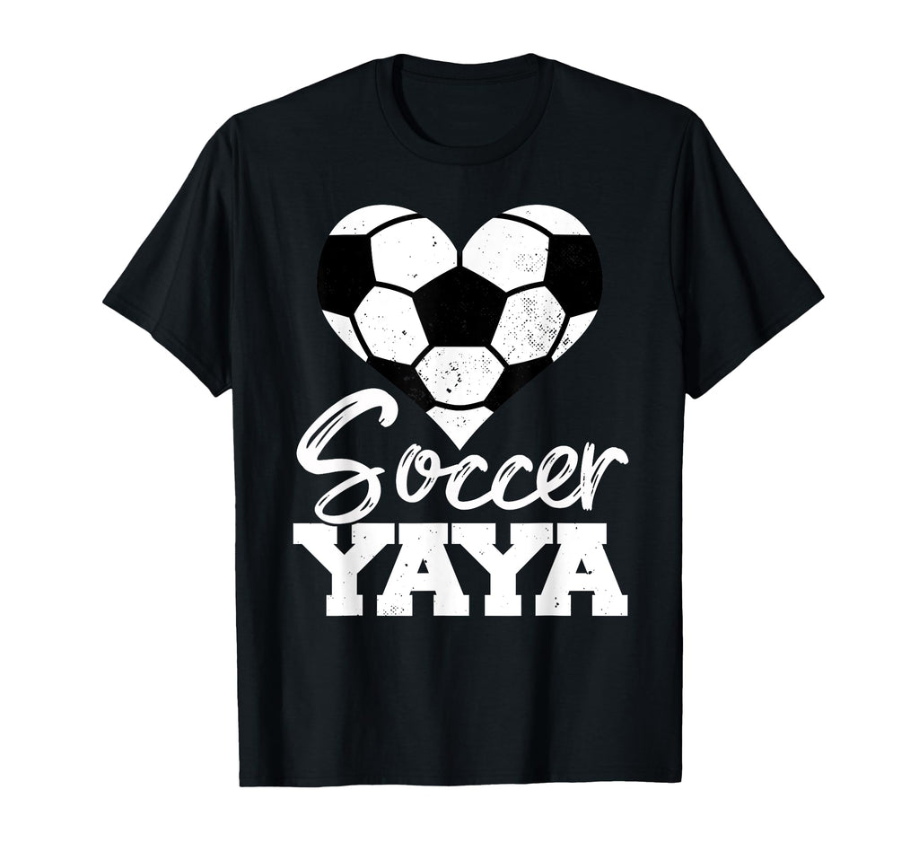 Soccer Yaya Heart Funny Heartfelt Love T-Shirt - Aesthetic Graphic Unisex - T-Shirt, Sweatshirt, Hoodie
