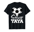 Soccer Yaya Heart Funny Heartfelt Love T-Shirt - Aesthetic Graphic Unisex - T-Shirt, Sweatshirt, Hoodie