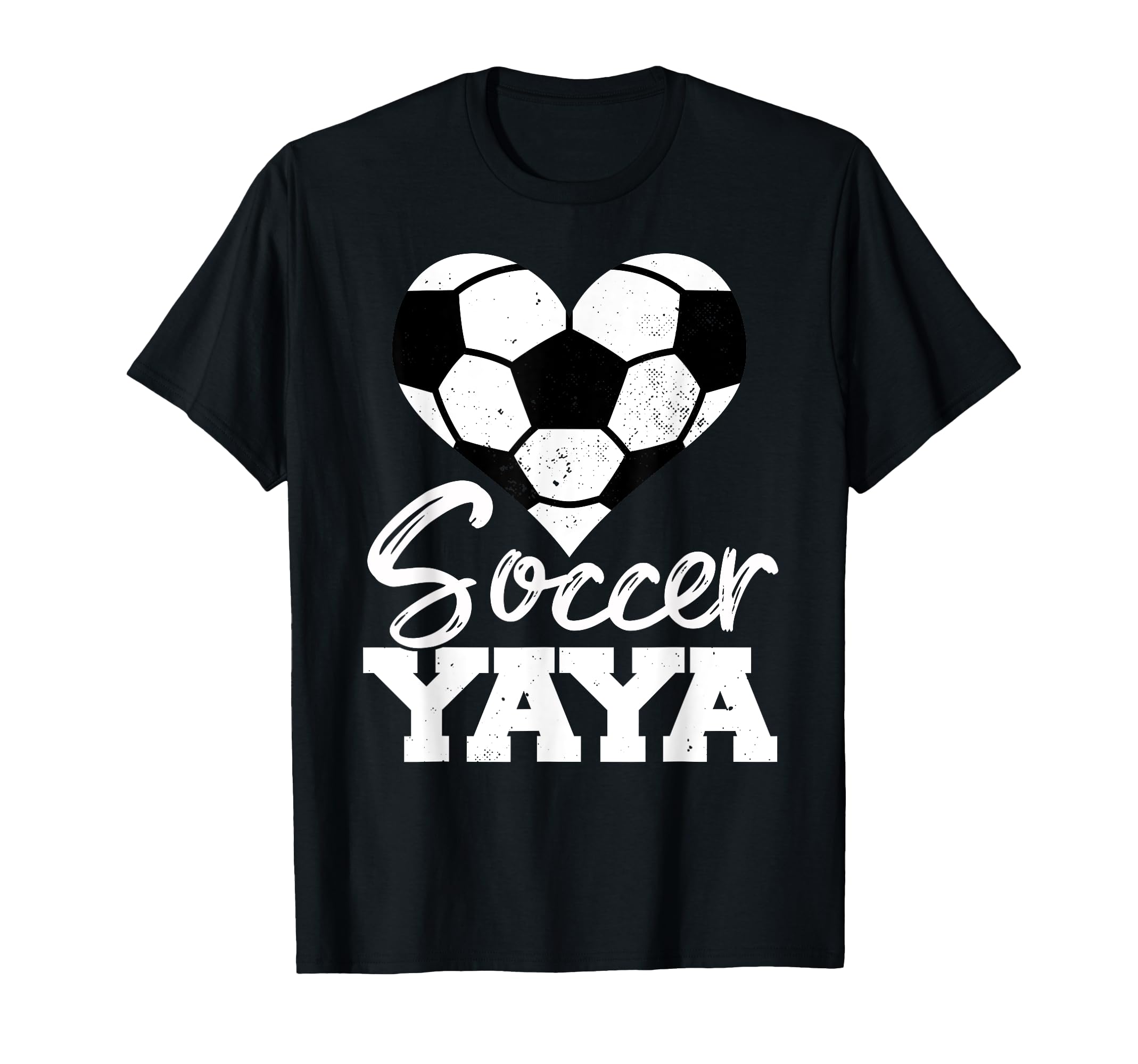 Soccer Yaya Heart Funny Heartfelt Love T-Shirt - Aesthetic Graphic Unisex - T-Shirt, Sweatshirt, Hoodie