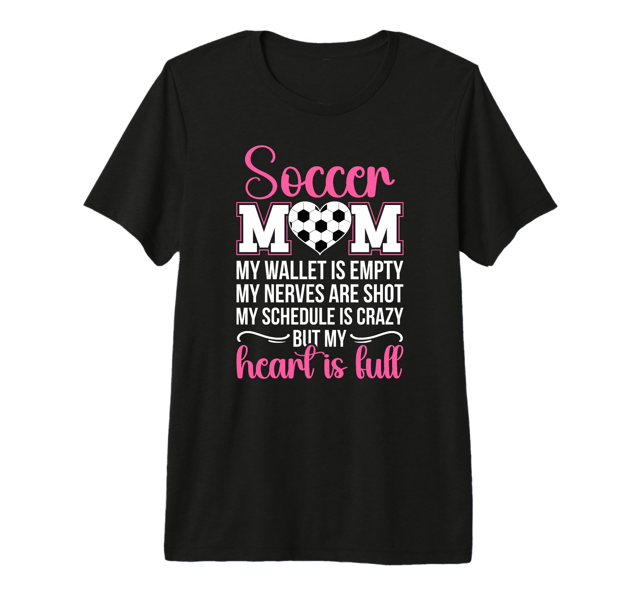 Soccer Mom Soccer Player Mama Proud T-Shirt - Novelty Apparel Unisex - T-Shirt, Sweatshirt, Hoodie