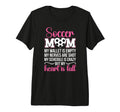 Soccer Mom Soccer Player Mama Proud T-Shirt - Trendy Graphic for Adults - T-Shirt, Sweatshirt, Hoodie
