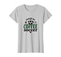 Fueled Coffee Soccer Sport Fan Soccer T-Shirt - Novelty Apparel for Adults - T-Shirt, Sweatshirt, Hoodie