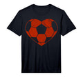 Football Heart Gift Soccer Player T-Shirt - Casual Everyday Wear Unisex - T-Shirt, Sweatshirt, Hoodie