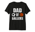 Mens Dad Ballers Funny Soccer Basketball T-Shirt - Custom Art Print Unisex - T-Shirt, Sweatshirt, Hoodie
