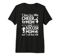 Cheer And Soccer Mom Soccer Player T-Shirt - Streetwear Style Men Women - T-Shirt, Sweatshirt, Hoodie