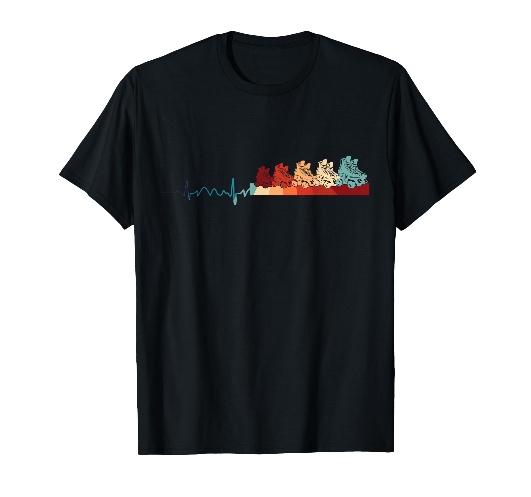 Roller Skating Skate T-Shirt - Minimalist Print Unisex - T-Shirt, Sweatshirt, Hoodie