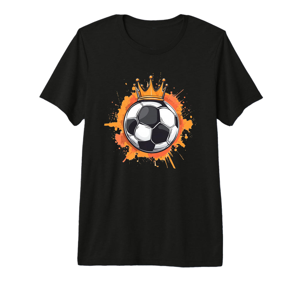 Soccer Ball Regal Touch Costume Tri Blend T-Shirt - Streetwear Style Unisex - T-Shirt, Sweatshirt, Hoodie