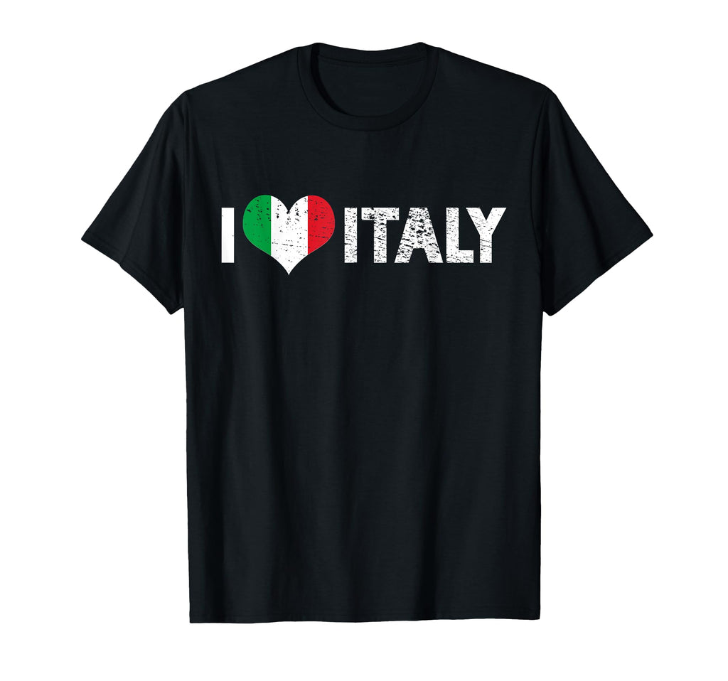 I Love Italy Europe Vacation Holiday Soccer T-Shirt - Graphic Print Unisex - T-Shirt, Sweatshirt, Hoodie