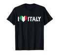I Love Italy Europe Vacation Holiday Soccer T-Shirt - Graphic Print Unisex - T-Shirt, Sweatshirt, Hoodie