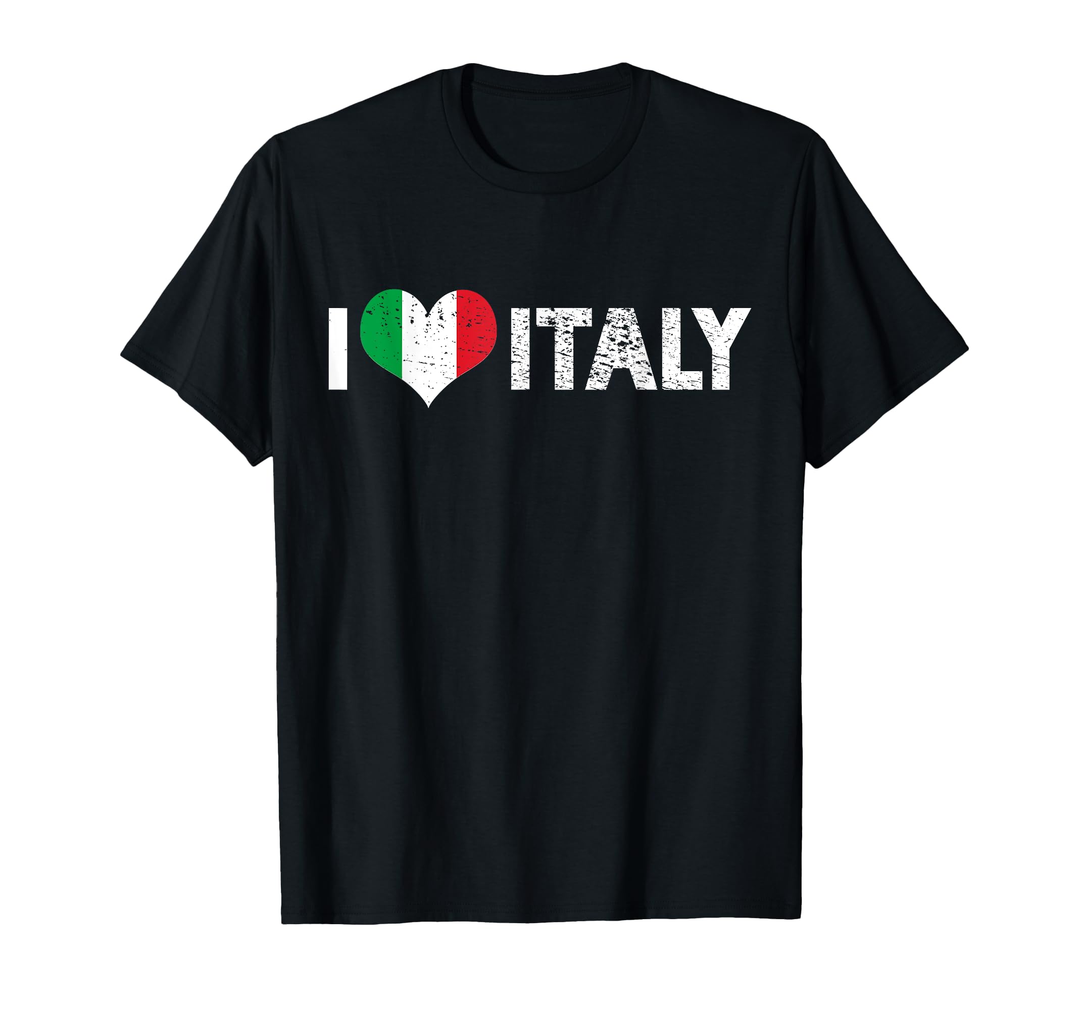 I Love Italy Europe Vacation Holiday Soccer T-Shirt - Graphic Print Unisex - T-Shirt, Sweatshirt, Hoodie