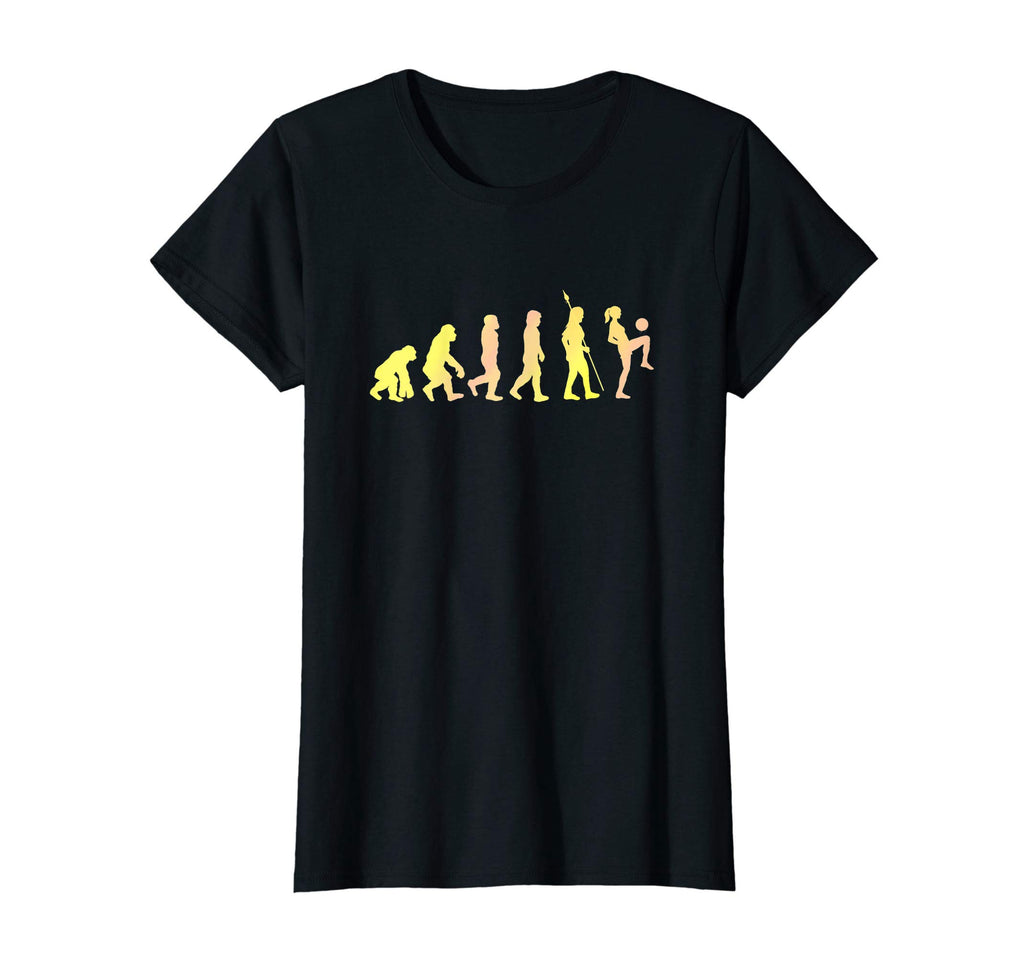 Womens Evolution Soccer Gift Coach Soccer T-Shirt - Unique Graphic Unisex - T-Shirt, Sweatshirt, Hoodie