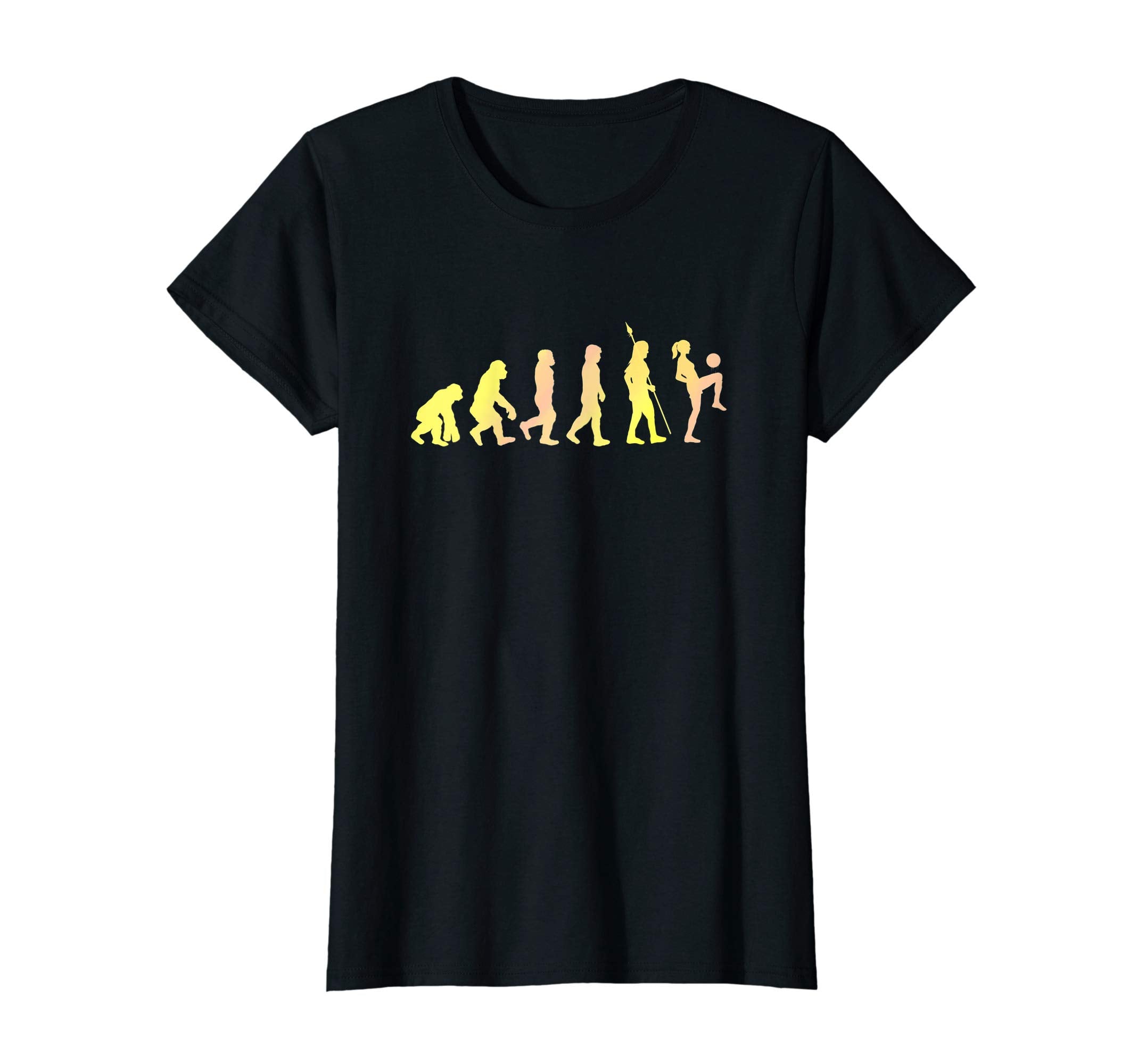 Womens Evolution Soccer Gift Coach Soccer T-Shirt - Unique Graphic Unisex - T-Shirt, Sweatshirt, Hoodie
