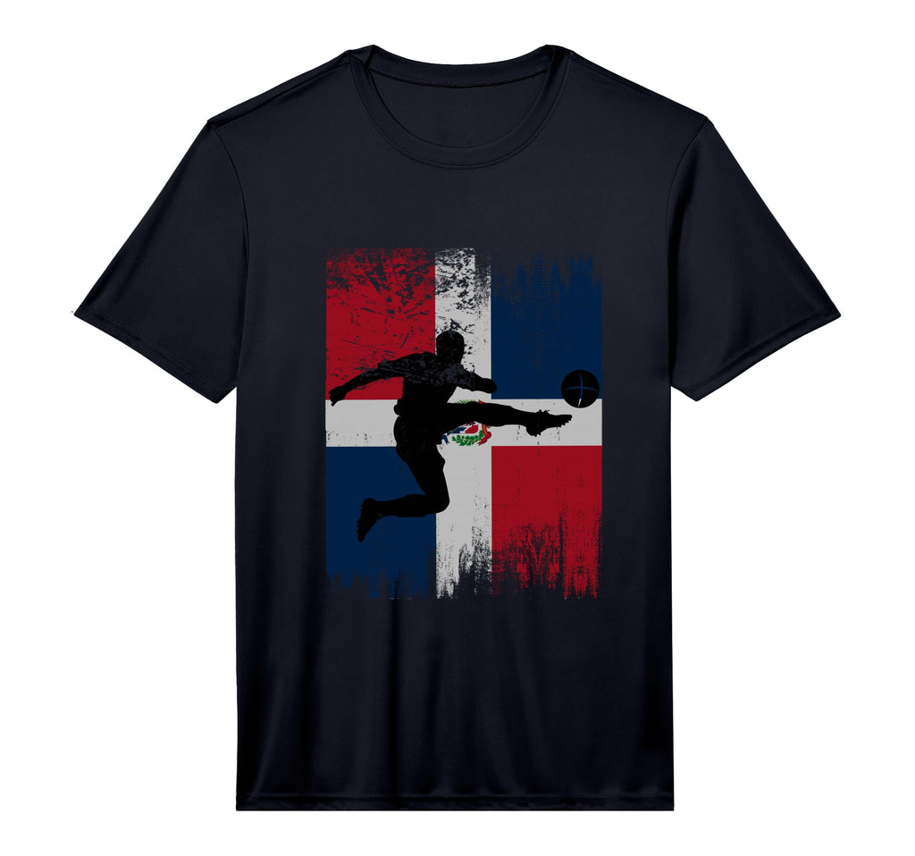 Dominican Soccer Dominicana Football T-Shirt - Custom Art Print Men Women - T-Shirt, Sweatshirt, Hoodie